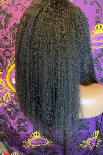 NUSI (Kinky Straight)- Bold Statement Boutique Luxury Wigs