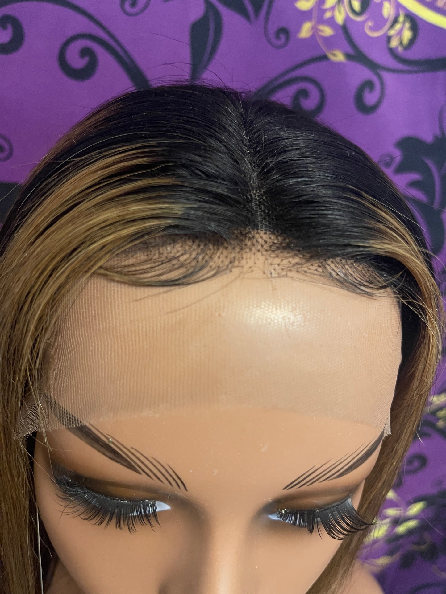 SALI (Highlighted Bob)- Bold Statement Boutique Luxury Wigs